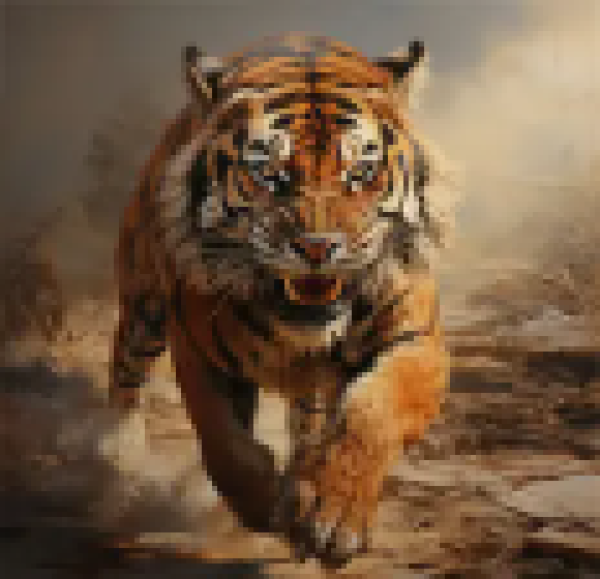 Diamond Painting Wilder-Tiger